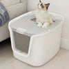 Super Large Cat Litter Box with Lift Cover – Spacious, Easy Clean, Multi-Directional Access - Image 2