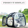 Pawsh Comfort™ Portable Transparent Capsule Cat Carrier Shoulder Bag – Breathable Outdoor Travel Handbag for Puppies & Kittens - Image 15