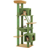 Pawsh Comfort™ 180cm Large Cat Tree Tower – Spacious Climbing Frame with Sisal Scratching Post, Hammock & Perch - Image 25