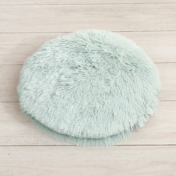 Plush Cat Bed Mats Round Pet Bed for Cats Small Dogs Soft Fleece Pet Sleeping Mat Kitten Puppy Nest Pet Cushion Cat Accessories - Image 20