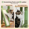 Pawsh Comfort™ Adjustable Floor-to-Ceiling Cat Tree – Tall Indoor Tower with Sisal Scratching Post, Cozy Condo, Hammock & Cat Toys - Image 4