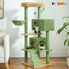 Cat Tree with Toy Cat Tower condo for Indoor Cats Cat House with Padded Plush Perch Cozy Hammock and Sisal Scratching Posts - Image 33
