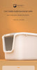 Super Large Cat Litter Box with Lift Cover – Spacious, Easy Clean, Multi-Directional Access - Image 6