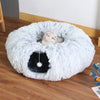 Kylinsure Plush Cat Tunnel Bed,Cat toy,Cat bed - Image 1