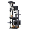 Pawsh Comfort™ 180cm Large Cat Tree Tower – Spacious Climbing Frame with Sisal Scratching Post, Hammock & Perch - Image 32