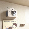 Pawsh Comfort™ Wall-Mounted Wooden Cat Tree – Shelves, Scratching Posts, Climbing Perches, Hammock, Steps & Ladder - Image 4