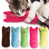 1PCS Pet Cat Toys Plush Sound Rattling Paper Cat Chewing Cute Toys Multicolor Puzzle Bite Resistant Teething Pet Interactive Toy - Image 1