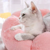Flower Soft Cat Bed Cat Sleeping Mat Comfortable Sleep Pet Bed Long Plush Dogs Basket Cushion Cats Mat Animals Sleeping Sofa - Image 5