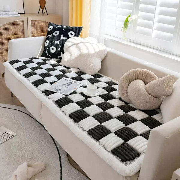 Dog Bed Mat Warm Pet Cat Scratchable Blanket Anti-slip Washable Cushion Sofa Couch Cover Protector For Large Dogs Pet Supplies - Image 3