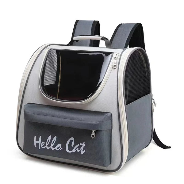 Pawsh Comfort™ Windproof Outdoor Cat Carrier Backpack – Travel Bag for Cats & Small Dogs with Cushion - Image 6