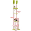 Pawsh Comfort™ Adjustable Floor-to-Ceiling Cat Tree – Tall Indoor Tower with Sisal Scratching Post, Cozy Condo, Hammock & Cat Toys - Image 19