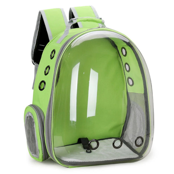 Pawsh Comfort™ Portable Transparent Space Capsule Pet Backpack – Soft-Sided Travel Bag for Cats & Dogs - Image 21