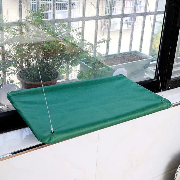 New Arrival Four Seasons Pet Bed Suction Cup Cat Hammock Window Sill Hanging Cat Hammock Removable and Washable Cat Bed - Image 11