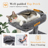 Pawsh Comfort™ Wooden Cat Tower – Double Condos, Spacious Perch, Fully Wrapped Sisal Scratching Posts & Replaceable Dangling Balls - Image 31