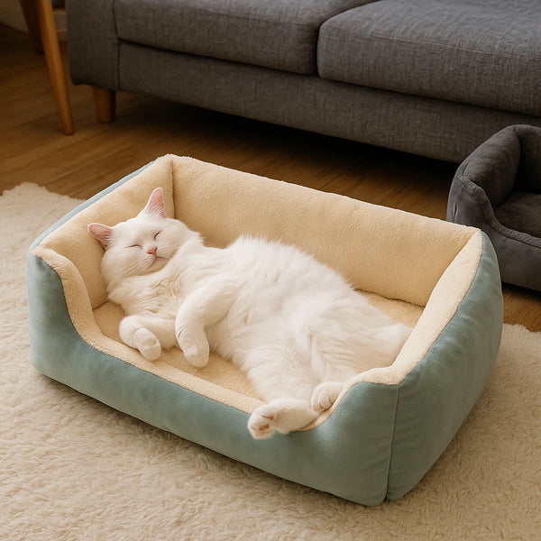 Pawsh Market™ Plush Pet Beds & Mats – Soft, Breathable & Cozy Sleeping Haven for Cats, Kittens & Small Dogs - Image 5