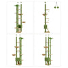 Pawsh Comfort™ Adjustable Floor-to-Ceiling Cactus Cat Tree – Tall Indoor Cat Tower with Condo, Hammock & Scratching Posts - Image 8
