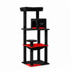 Pawsh Comfort™ Gothic Indoor Cat Tree – Large Cat Tower with Hammock, Condo, Sisal Scratching Posts & Top Perch - Image 1