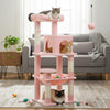 Pawsh Comfort™ 5-Level Cat Tree Tower – Sturdy Metal Frame with Condo, Hammock, Scratching Posts & Large Top Perch for Indoor Cats - Image 6