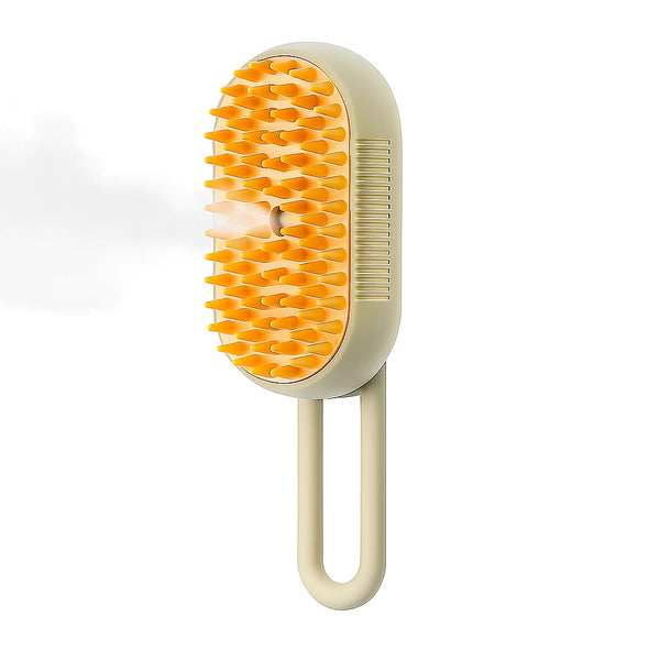 Pawsh Market™ 3-in-1 Pet Grooming Brush – Steam Spray, Massage & Hair Removal for Cats & Dogs - Image 3