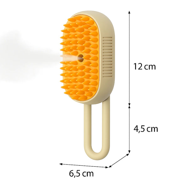 Pawsh Market™ 3-in-1 Pet Grooming Brush – Steam Spray, Massage & Hair Removal for Cats & Dogs - Image 9