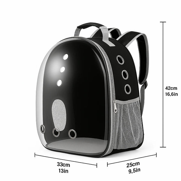 Pawsh Market™ Transparent Bubble Pet Backpack – Stylish Cat & Dog Carrier - Image 8