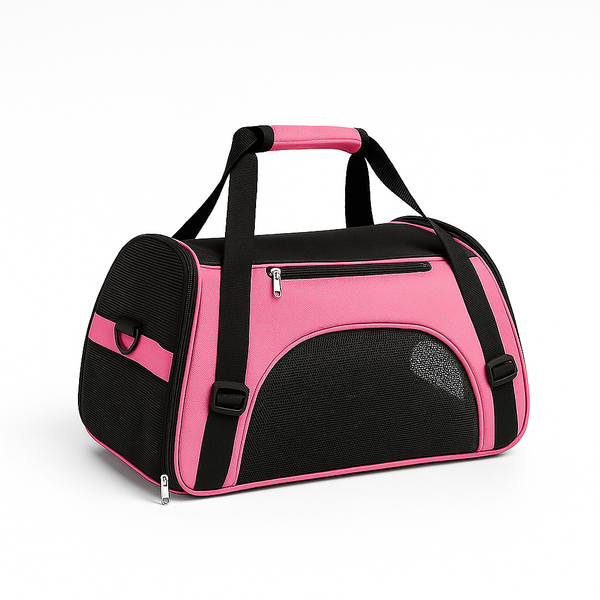 Pawsh Market™ Portable Pet Carrier Bag – Breathable Mesh Handbag for Small Dogs & Cats - Image 4