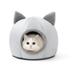 Pawsh Market™ Winter Cozy Cave Cat Bed – Warm Tent Nest for Cats & Small Dogs - Image 1